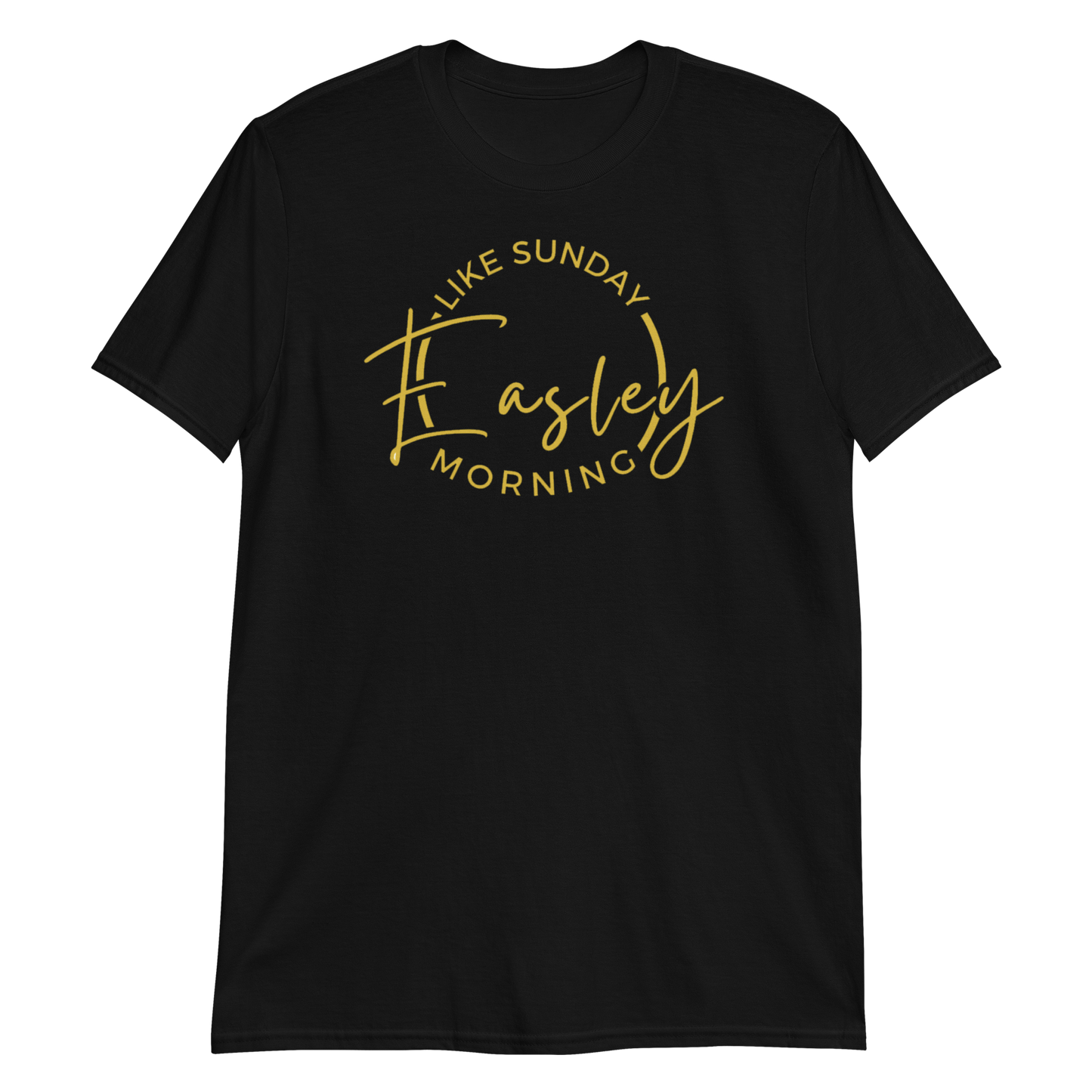 Adult Black & Gold Short-Sleeve Unisex T-Shirt
