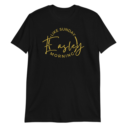 Adult Black & Gold Short-Sleeve Unisex T-Shirt