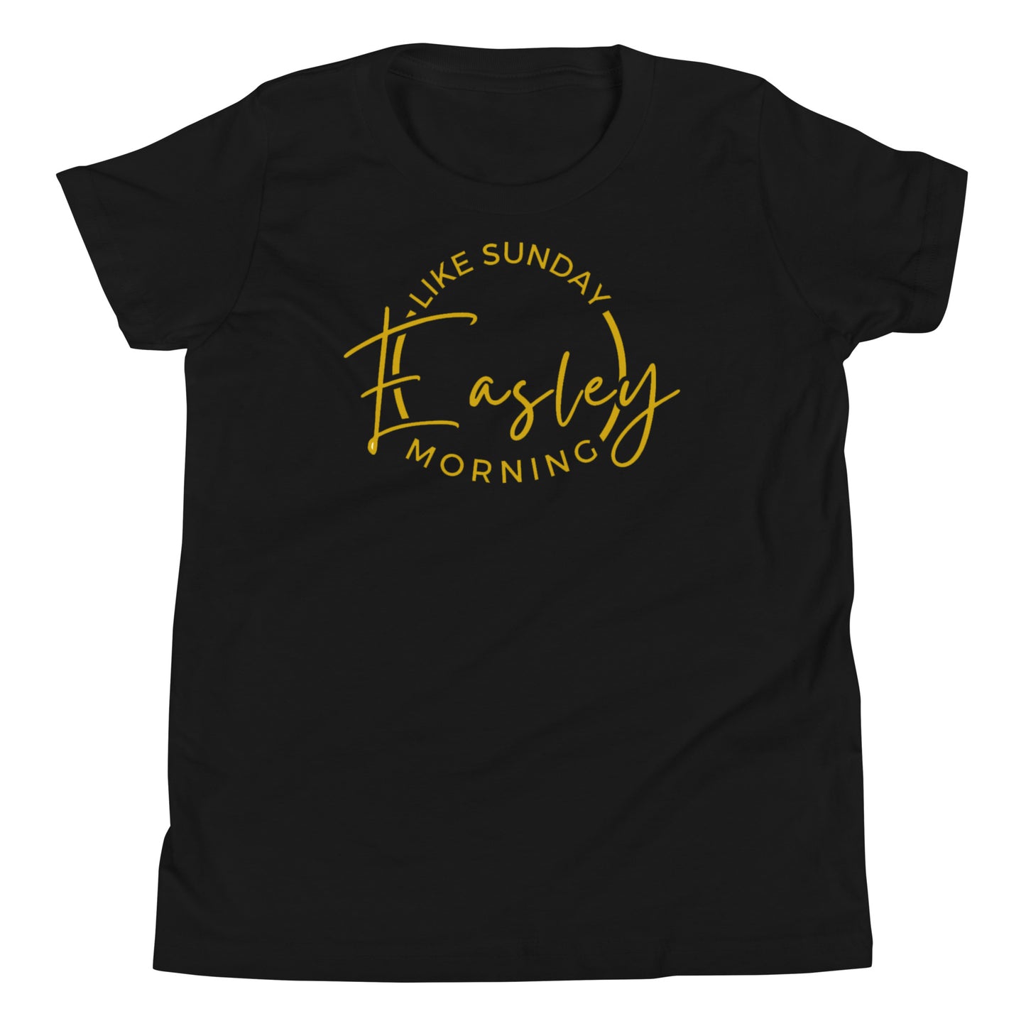 Youth Black & Gold Short-Sleeve Unisex T-Shirt