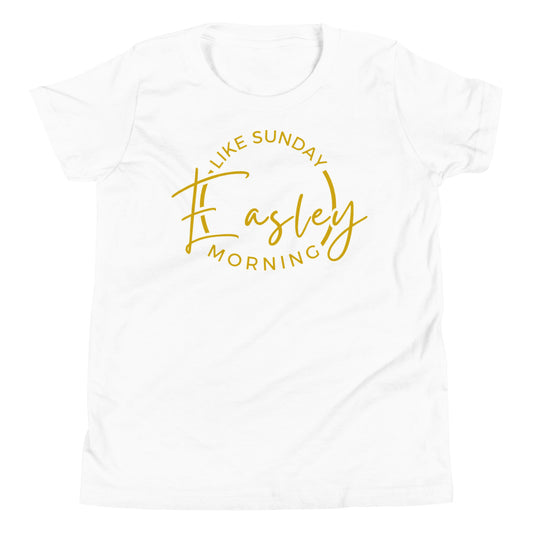 Youth  White & Gold Short-Sleeve Unisex T-Shirt